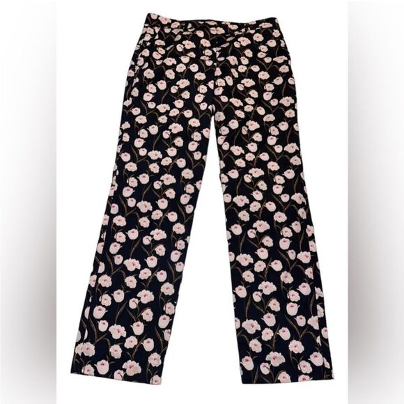 WildFang Empower Trouser NWT Size 18 Floral Blooms Pattern Ankle Length Pants - Picture 4 of 11